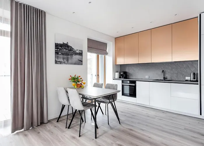 #Stayhere - Central Castle View Riverside Apartment * Βίλνιους