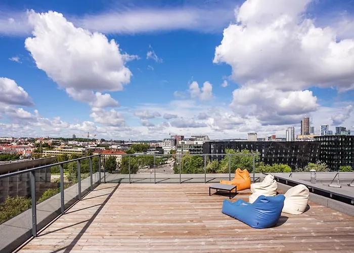 #Stayhere - Central Castle View Riverside Apartment Vilnius