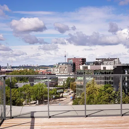 Lägenhet #Stayhere - Central Castle View Riverside Apartment Vilnius