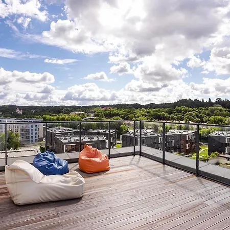 Lägenhet #Stayhere - Central Castle View Riverside Apartment